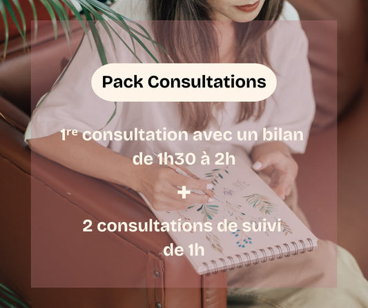Package accompagnement individuel en Naturopathie - 3 séances